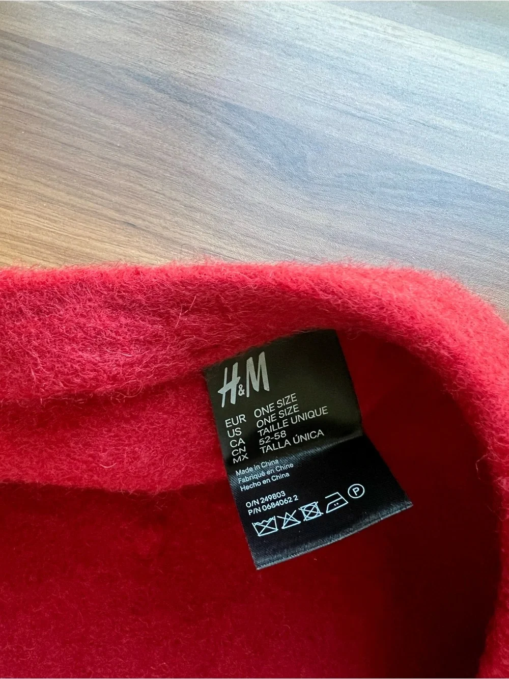 H&M Red Wool Beret